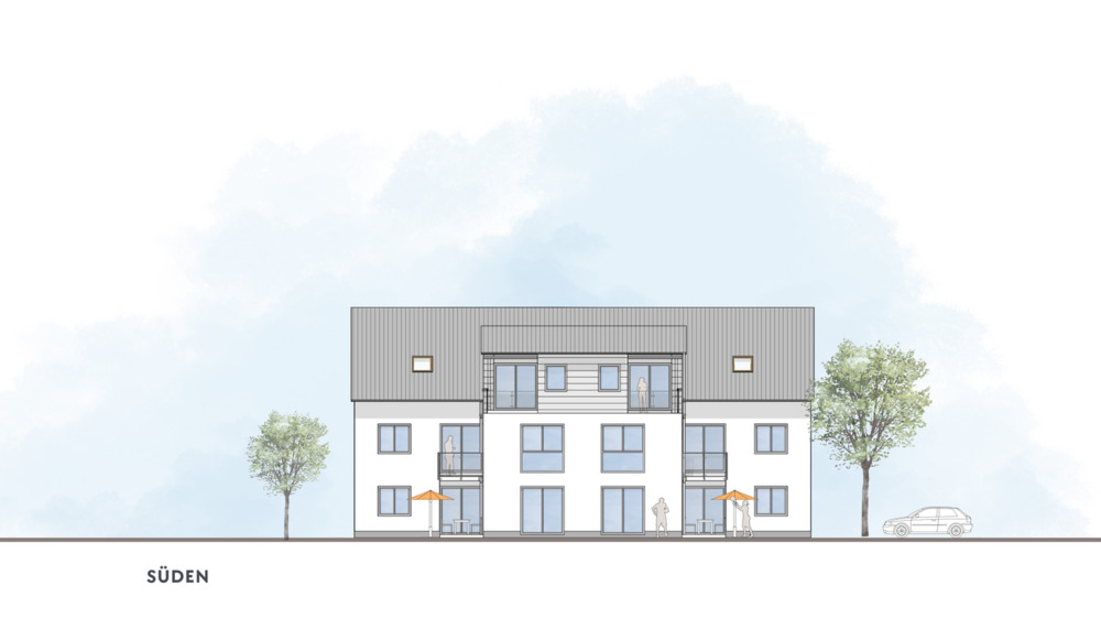 Terrassenwohnung Hördt - 3 Zimmer, 82 m&sup2;, 384.500&euro; | Angebot:25732003