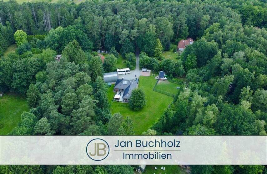 Neuwertiger Bungalow auf großem Grundstück bei Buchholz