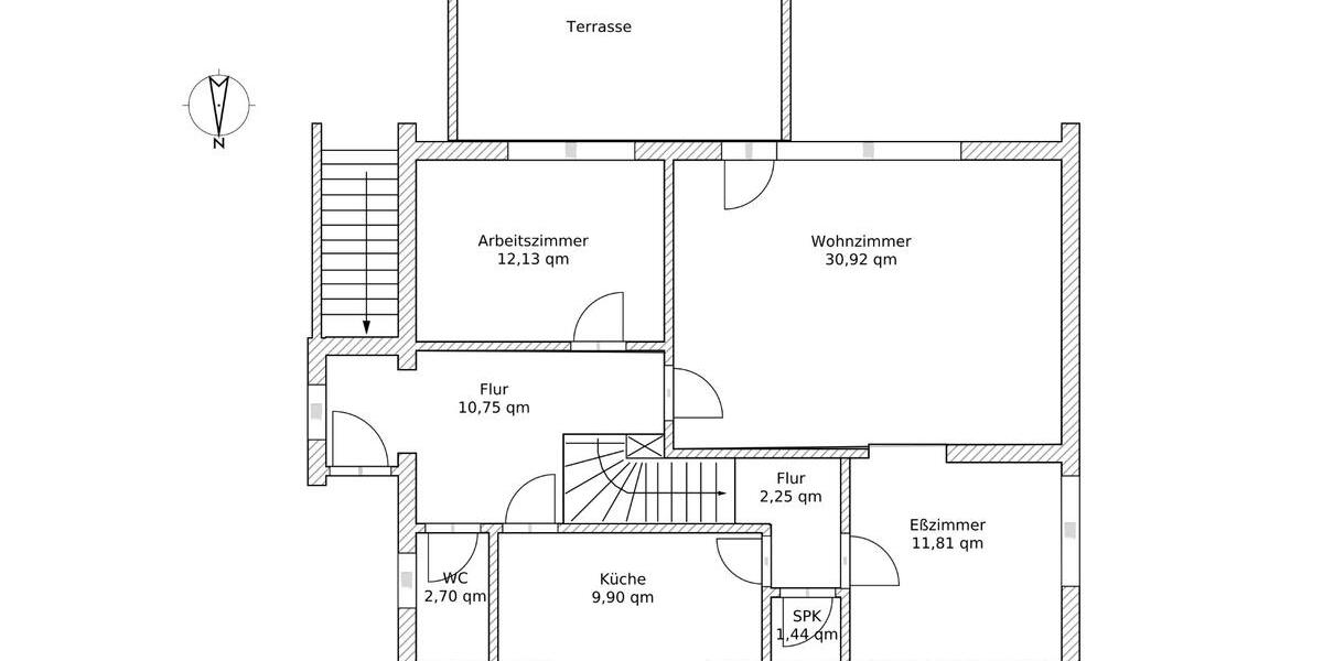 Einfamilienhaus Adendorf - 7 Zimmer, 140 m&sup2;, 449.000&euro; | Angebot:27092860
