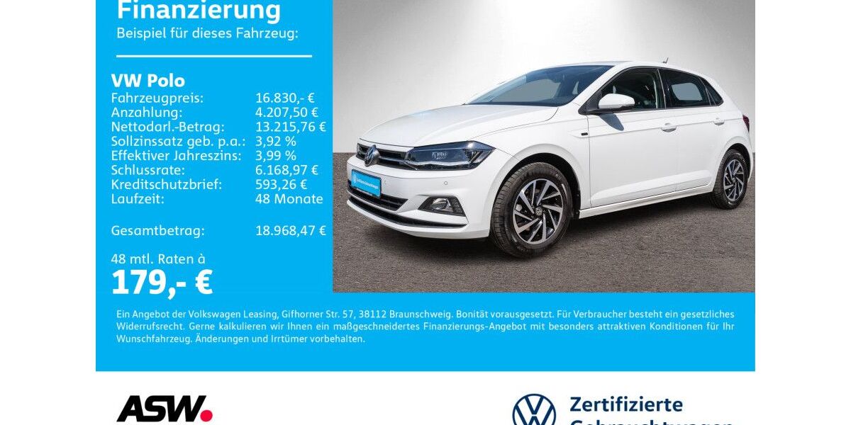 VW Polo 59.600 km 16.830 &euro; Neckarsulm 74172