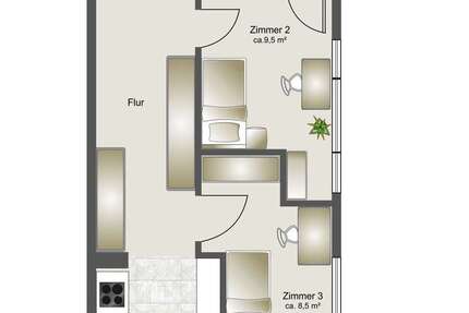 WG-Zimmer in Neuried (München) 710 € 11 m² zimmer