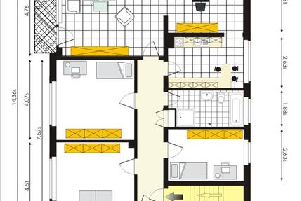 Wohnung Gescher - 5 Zimmer, 113 m&sup2;, 740&euro; | Angebot:25964944