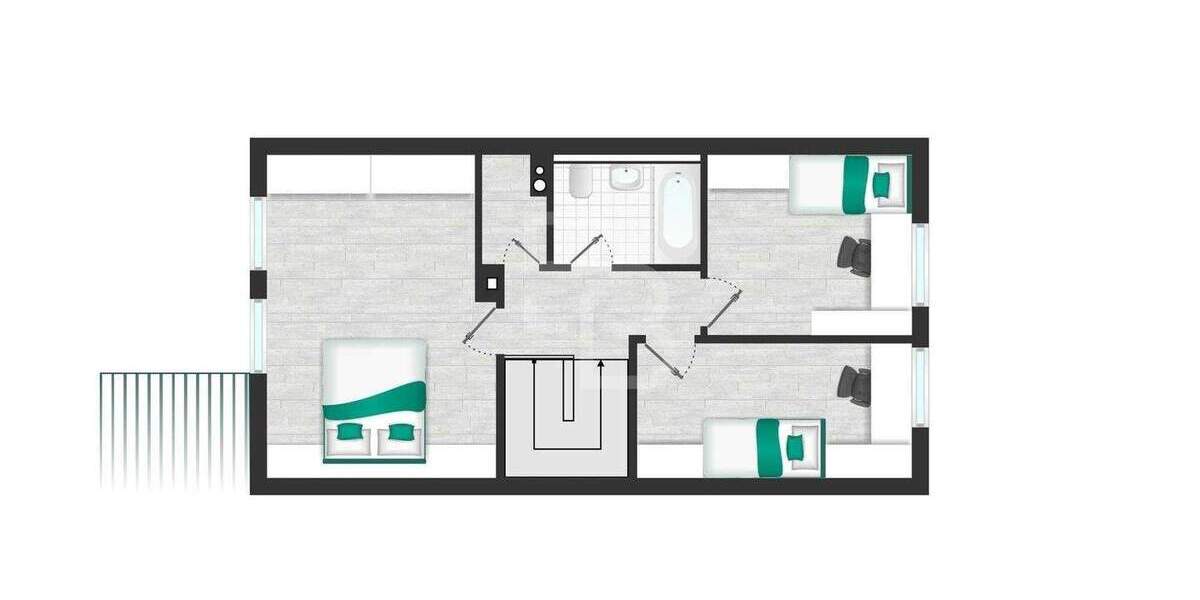 Reihenmittelhaus Köln Zündorf - 5 Zimmer, 107 m&sup2;, 429.000&euro; | Angebot:24484471