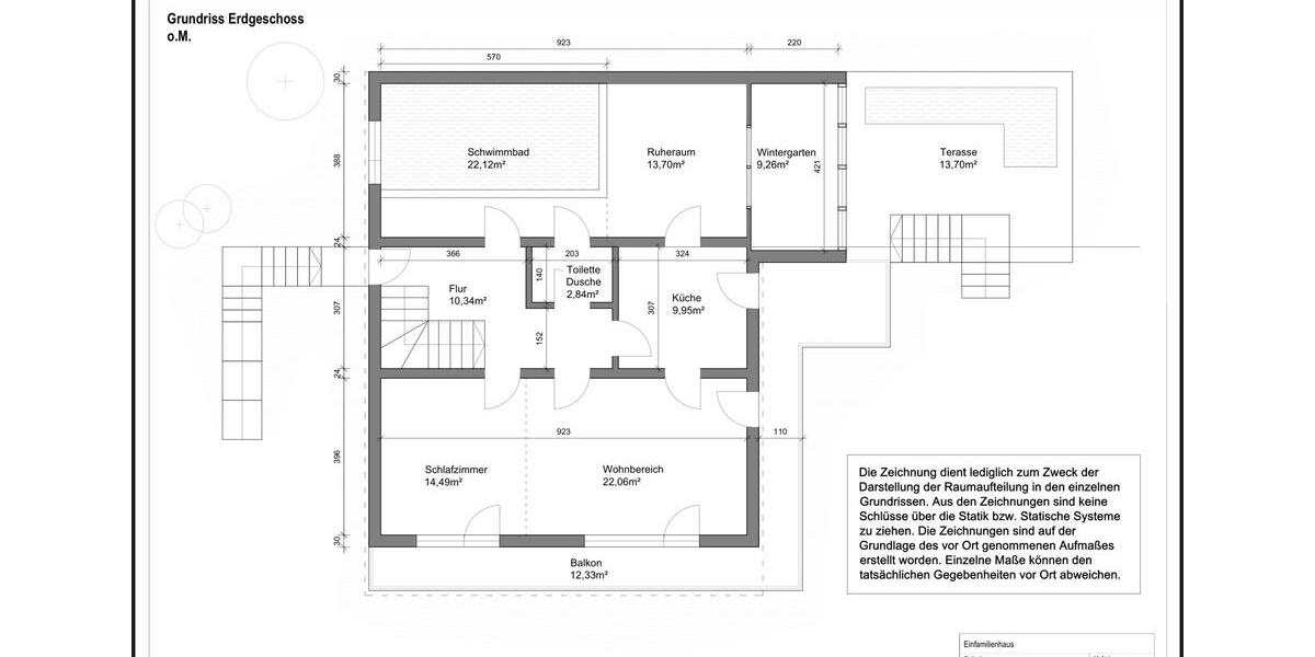 Einfamilienhaus Schlangenbad - 6 Zimmer, 167 m&sup2;, 532.000&euro; | Angebot:26505000