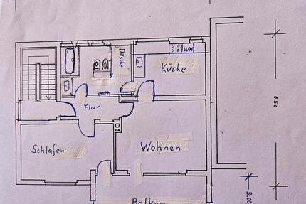 2 Zimmer Wohnung mit großem Balkon zimmer