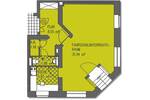 Gewerbeobjekt Zwickau Pölbitz - 1 Zimmer, 31 m&sup2;, 45.000&euro; | Angebot:26455119