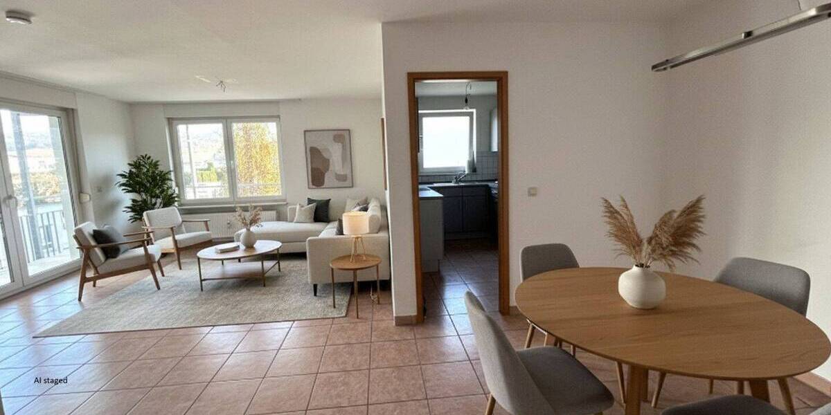Etagenwohnung Heilbronn Kernstadt - 3 Zimmer, 82 m&sup2;, 930&euro; | Angebot:25962629