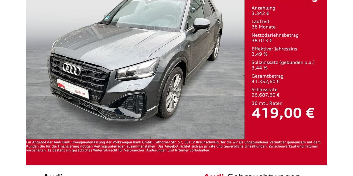 Audi Q2 7.084 km 39.911 &euro; Dortmund 44143