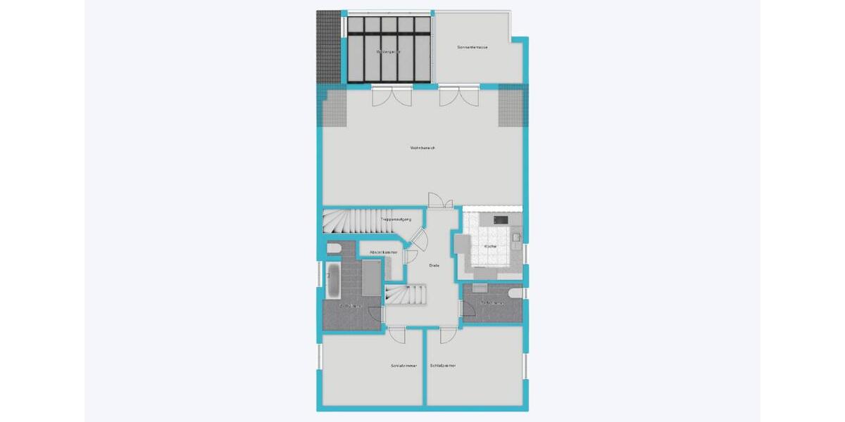 Reihenhaus Eschweiler - 5 Zimmer, 170 m&sup2;, 1.450&euro; | Angebot:26423427
