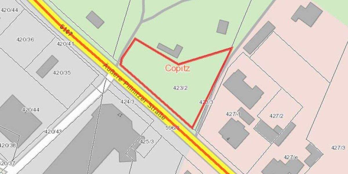 Grundstück Pirna Copitz - 149.000&euro; | Angebot:24595884