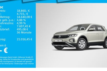 VW T-Roc 38.307 km 18.860 &euro; München 80935