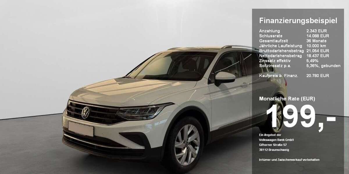 VW Tiguan 71.806 km 20.780 &euro; Regensburg 93055