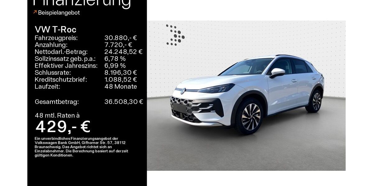 VW T-Roc 3.000 km 30.880 &euro; Haßfurt 97437