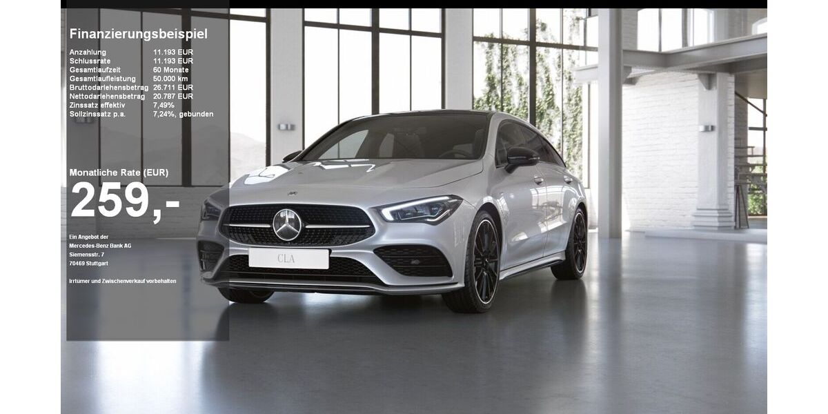 Mercedes-Benz CLA 250 Shooting Brake 86.540 km 31.980 &euro; Bad Oldesloe 23843