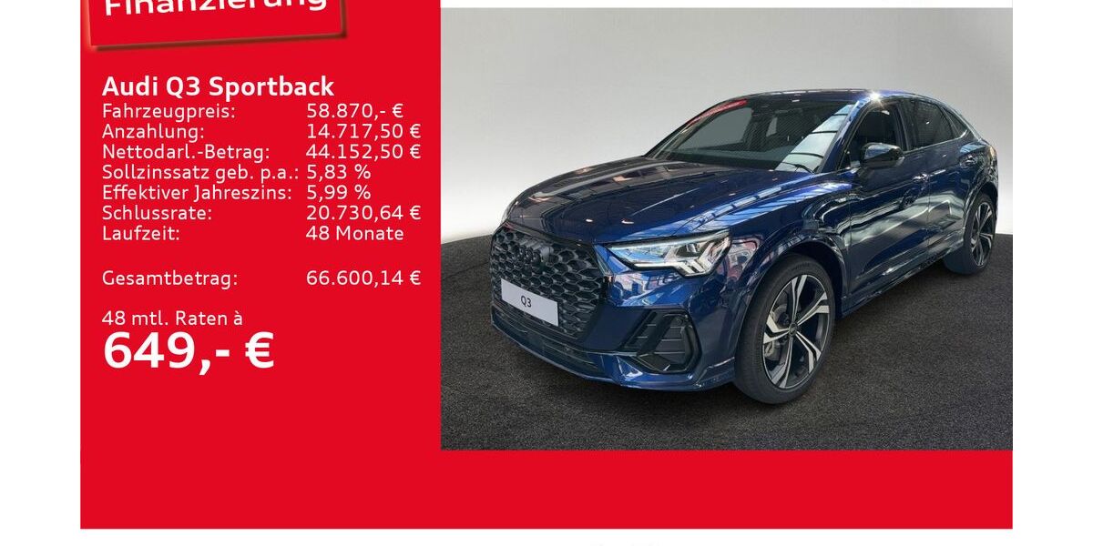 Audi Q3 3.900 km 56.870 &euro; Ulm 89073
