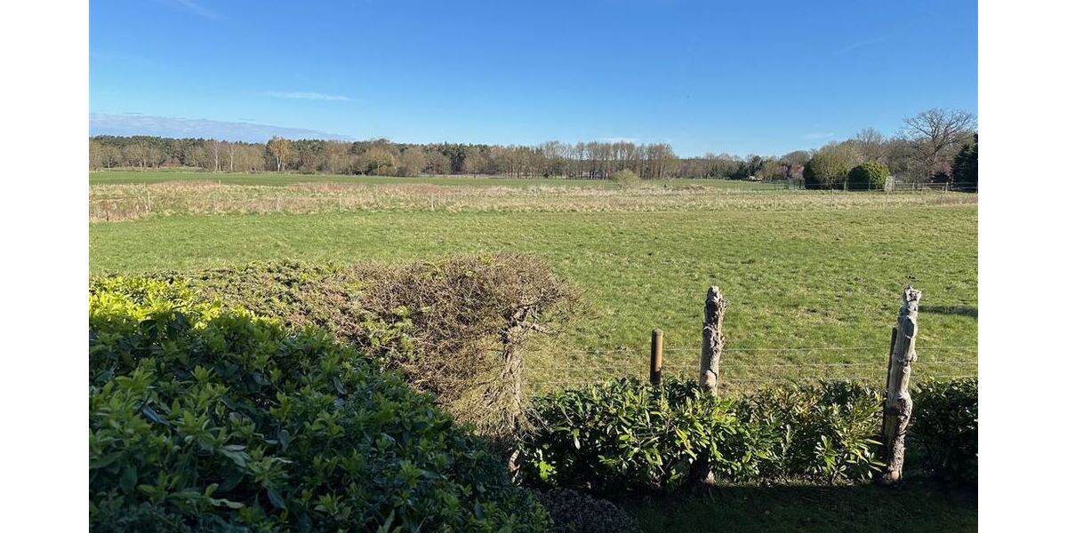 Charmantes Blockbohlenhaus mit Sonnenterrasse mit tollem Weitblick u. einer beheizbaren Vollkeller. - Bauernhaus, Landhaus Steyerberg | Angebot:26701894