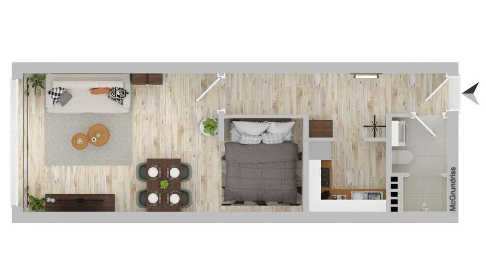 Wohnung zum Mieten in Bremen 555 € 37 m²
