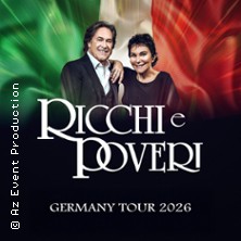 Ricchi e Poveri - Tour 2026 12.05.2026 MESSE DRESDEN