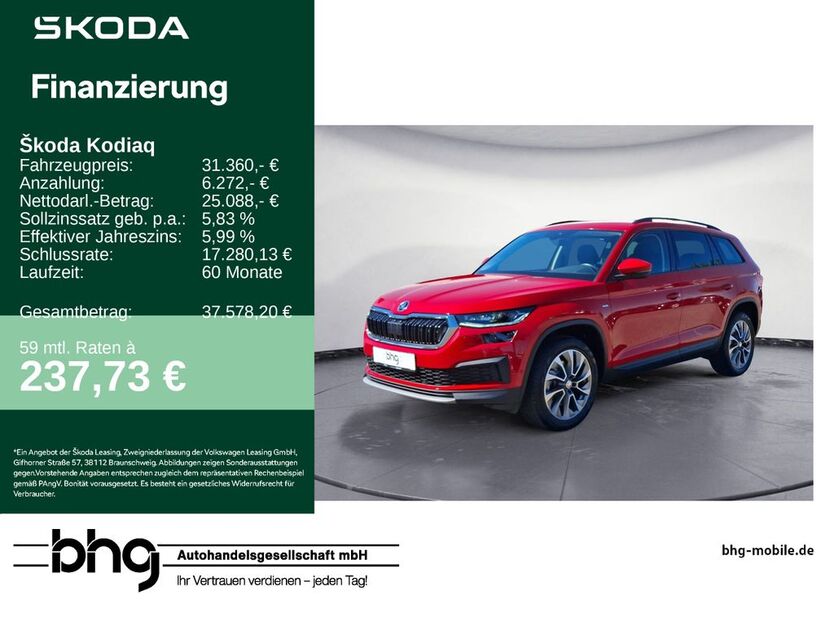 Skoda Kodiaq 91.758 km 31.360 € Kehl 77694