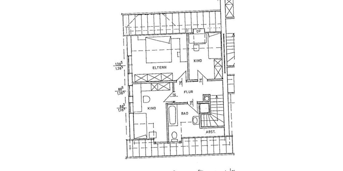 Reihenhaus Vechta - 4 Zimmer, 115 m&sup2;, 1.290&euro; | Angebot:25324076