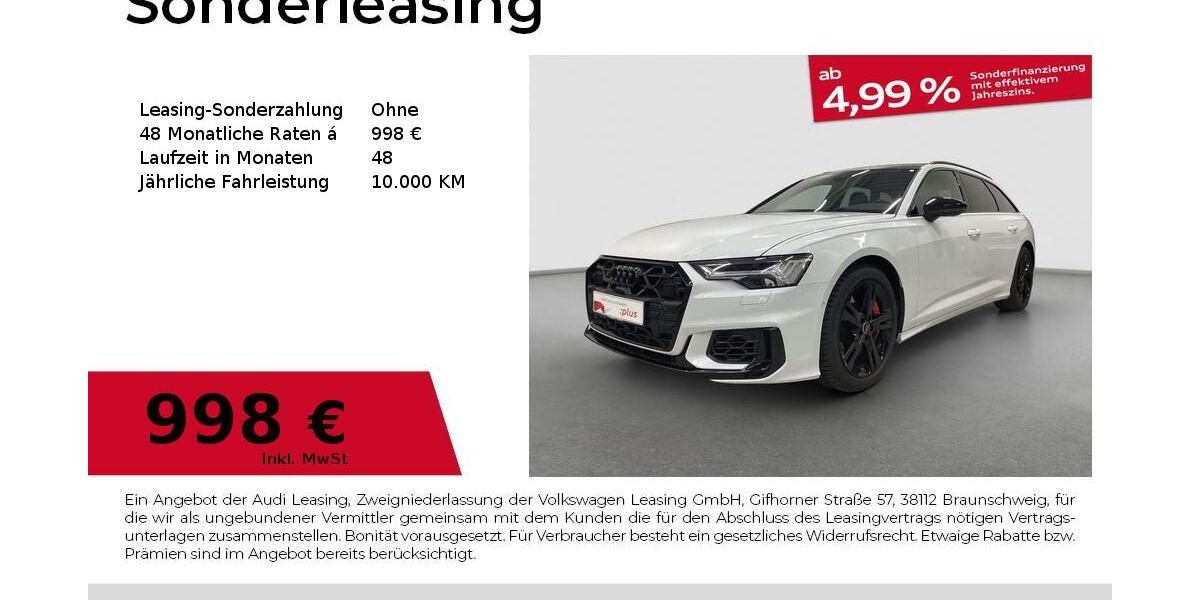Audi S6 6.500 km 93.980 &euro; Fürth 90763