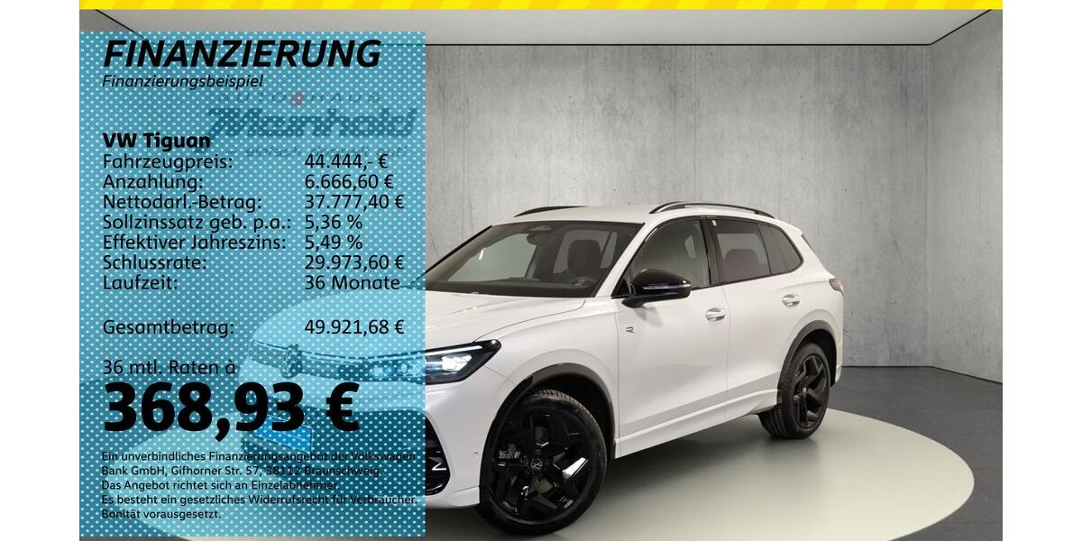 VW Tiguan 12.500 km 44.444 &euro; Auerbach/Rebesgrün 08209