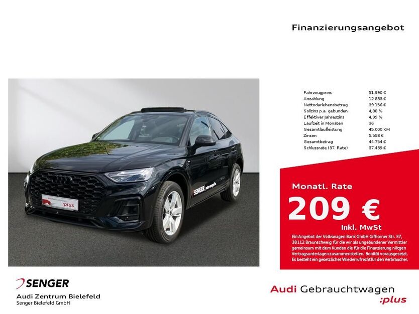 Audi Q5 45.600 km 47.880 € Bielefeld 33609