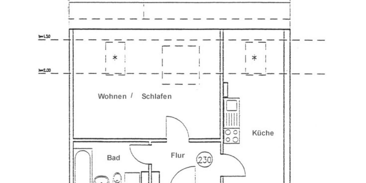 Brandenburg: Kleine Singlewohnung unterm Dach (207230) 1 zimmer