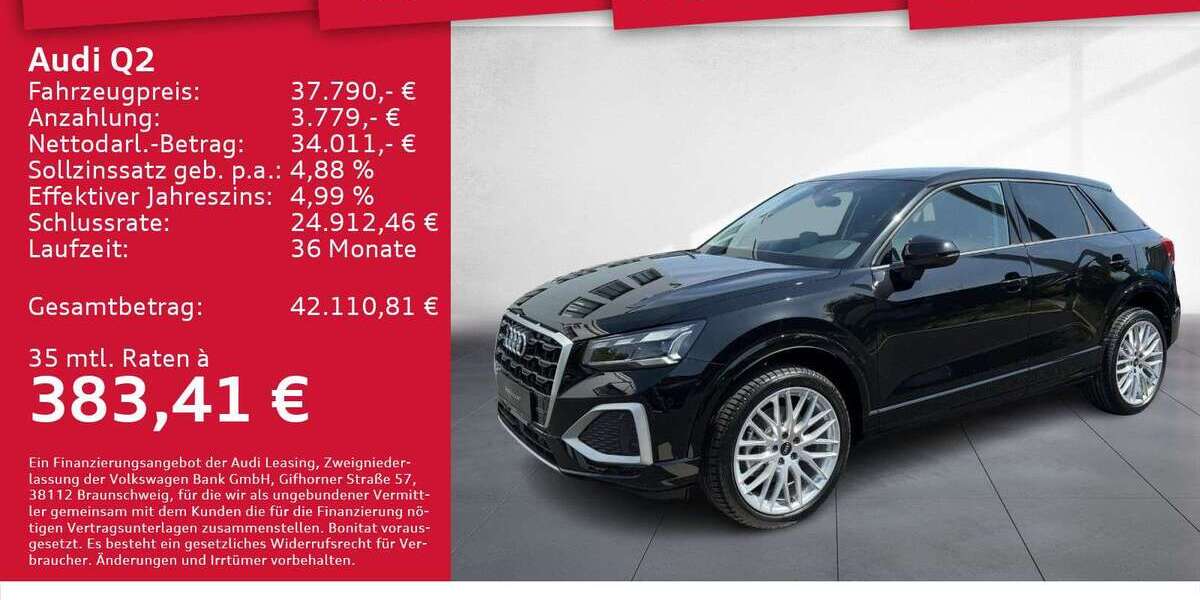 Audi Q2 1.659 km 37.790 &euro; Dresden 01067