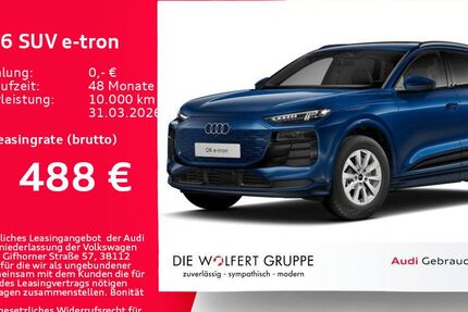 Audi Q6 e-tron 6.247 km 52.730 &euro; Großwallstadt 63868