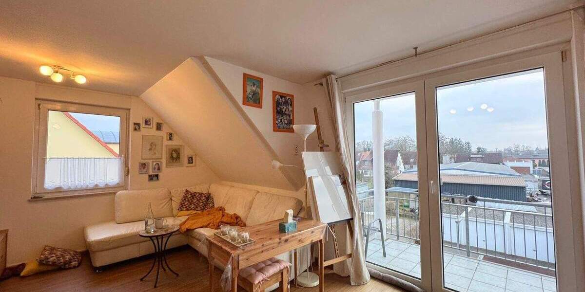 Etagenwohnung Mering - 4 Zimmer, 80 m&sup2;, 398.000&euro; | Angebot:26054943