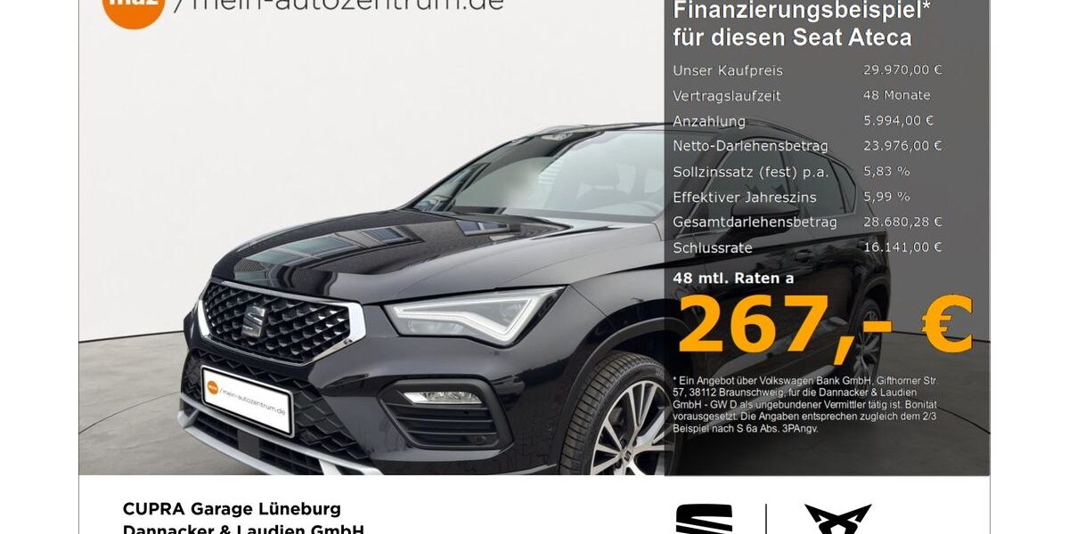 Seat Ateca 66.851 km 28.590 &euro; Lüneburg 21337