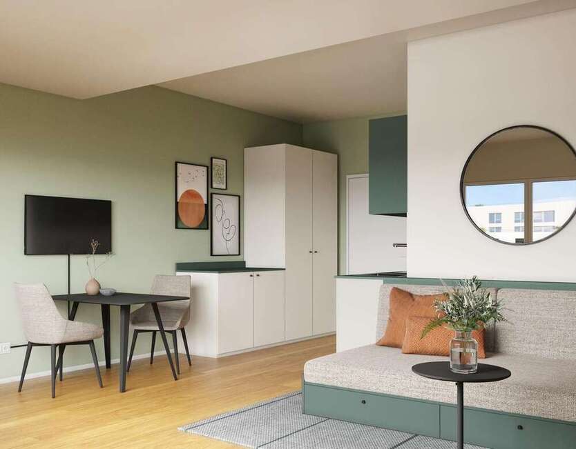 Wohnung zum Mieten in Berlin 720 € 25 m²