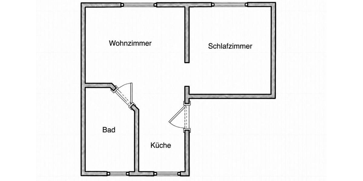 Dachgeschoßwohnung Rositz - 2 Zimmer, 30 m&sup2;, 23.900&euro; | Angebot:26455903