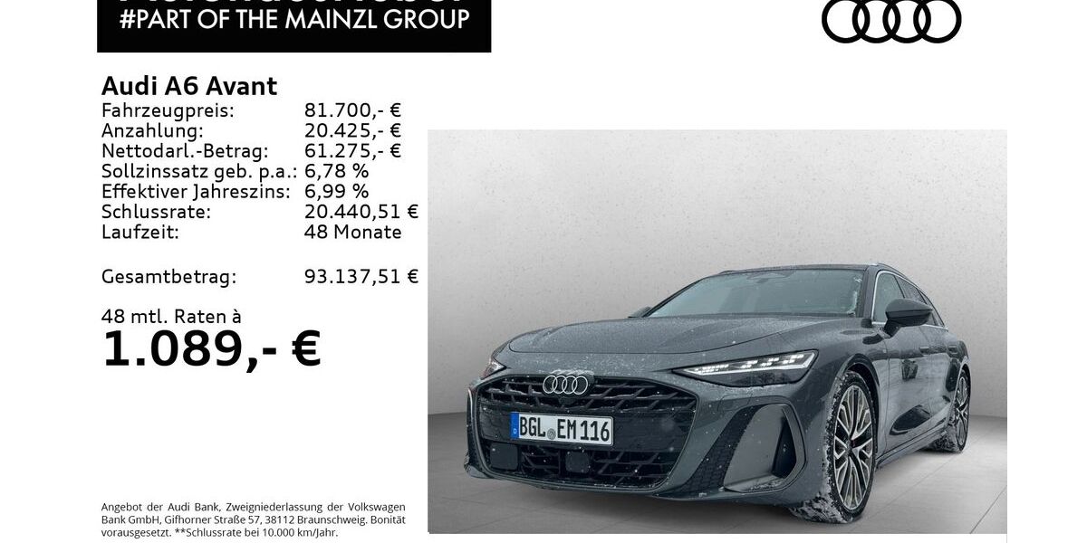 Audi A6 12.500 km 81.700 &euro; Bad Reichenhall 83435