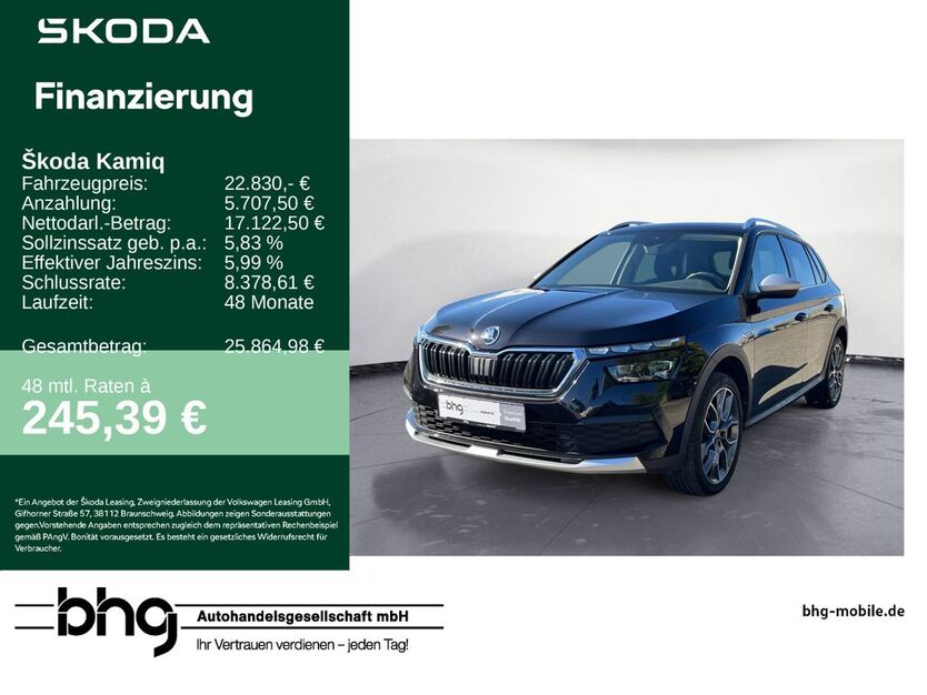 Skoda Kamiq 56.457 km 22.830 € Balingen 72336