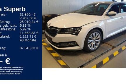 Skoda Superb 12.307 km 31.850 &euro; Schwäbisch Gmünd 73525