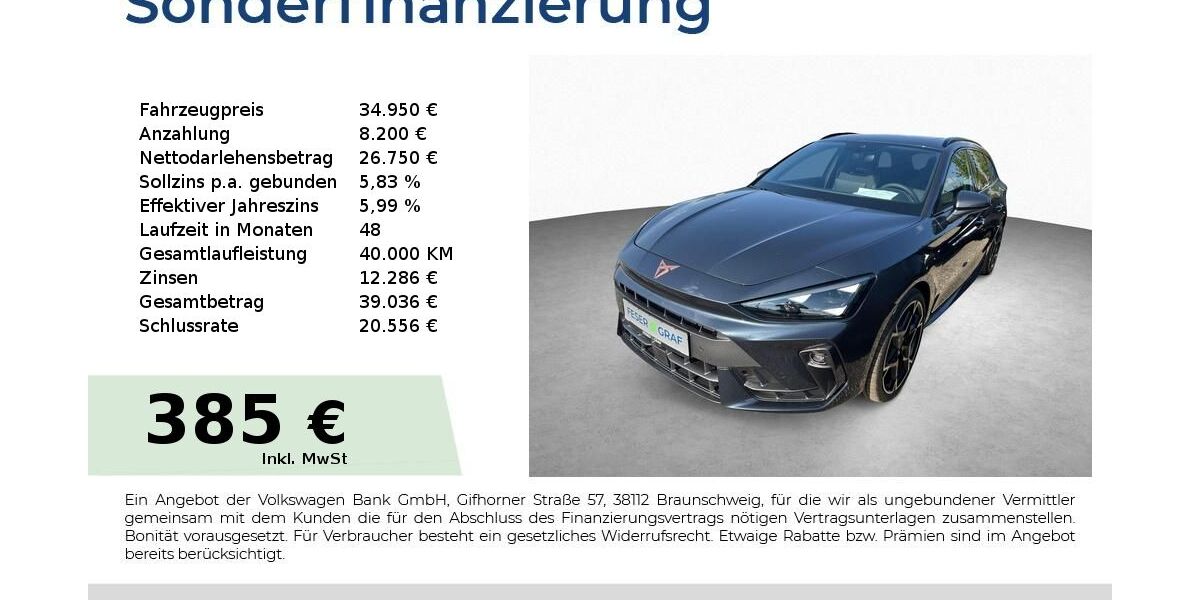 Cupra Leon 12.950 km 31.950 &euro; Schwabach 91126