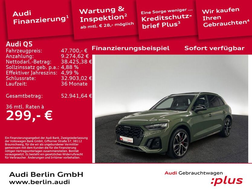 Audi Q5 36.300 km 47.700 € Berlin 10587