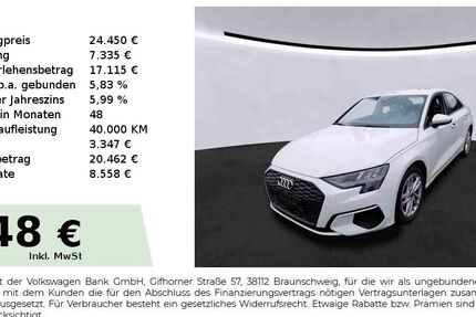 Audi A3 57.950 km 24.450 &euro; Nürnberg 90431