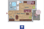 Etagenwohnung Arnsdorf - 2 Zimmer, 42 m&sup2;, 555&euro; | Angebot:25709018