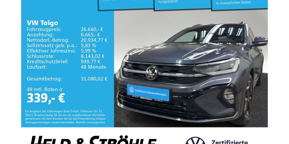 VW Taigo 23.315 km 26.190 &euro; Neu-Ulm 89231