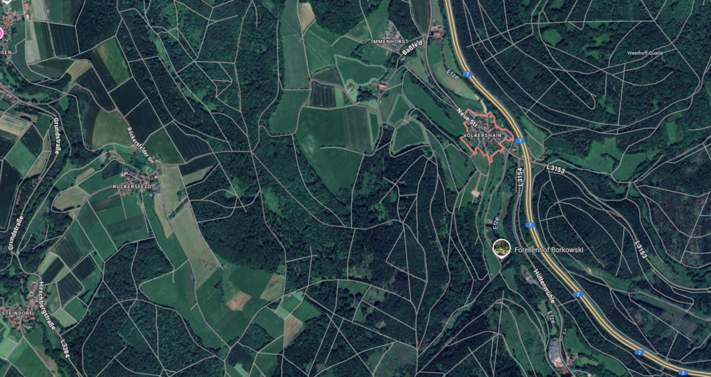 Grundstück in Völkershain 19.500 € 13000 m²