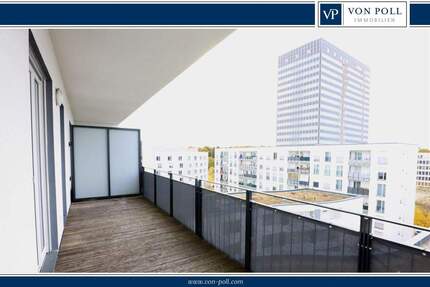 Geräumige 2-Zimmer-Wohnung mit großem Balkon und perfekter Infrastruktur 2 zimmer