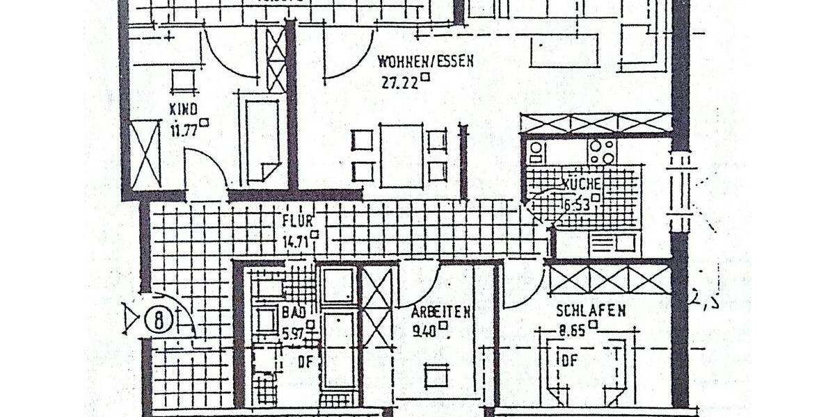 Dachgeschoßwohnung Gifhorn - 4.5 Zimmer, 90 m&sup2;, 810&euro; | Angebot:26638181