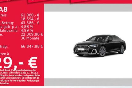 Audi A8 44.717 km 61.592 &euro; München 81825