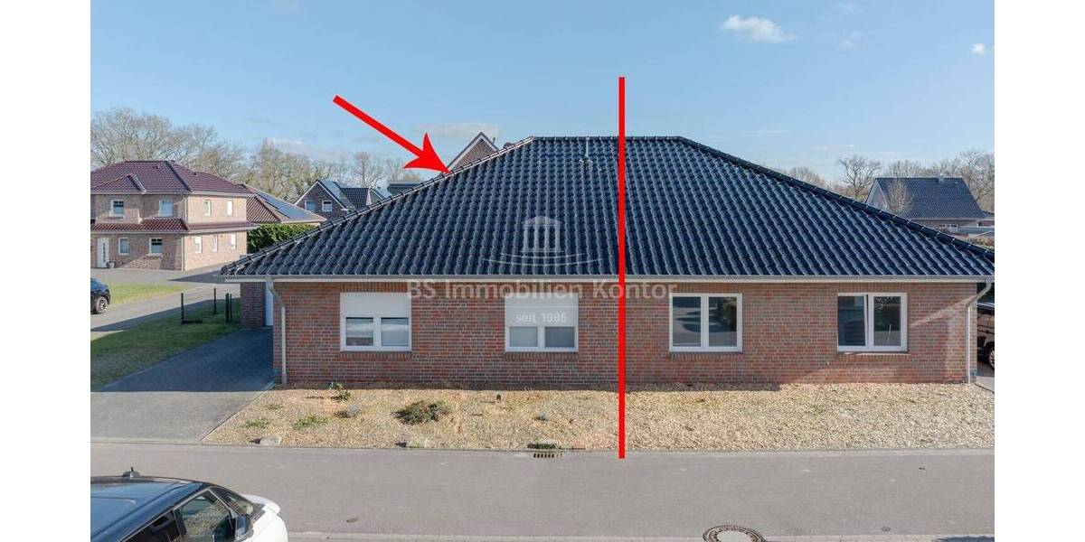 Doppelhaushälfte Westoverledingen Flachsmeer - 3 Zimmer, 89 m&sup2;, 245.000&euro; | Angebot:25800820