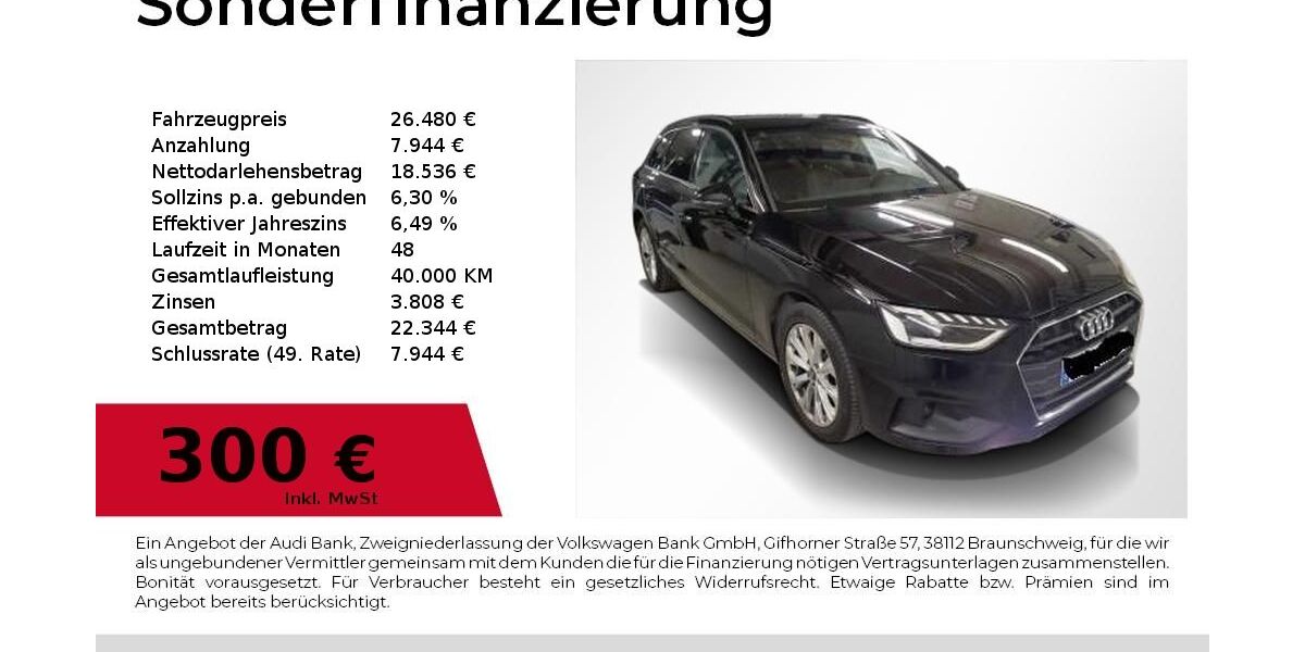 Audi A4 94.700 km 26.480 &euro; Nürnberg 90411
