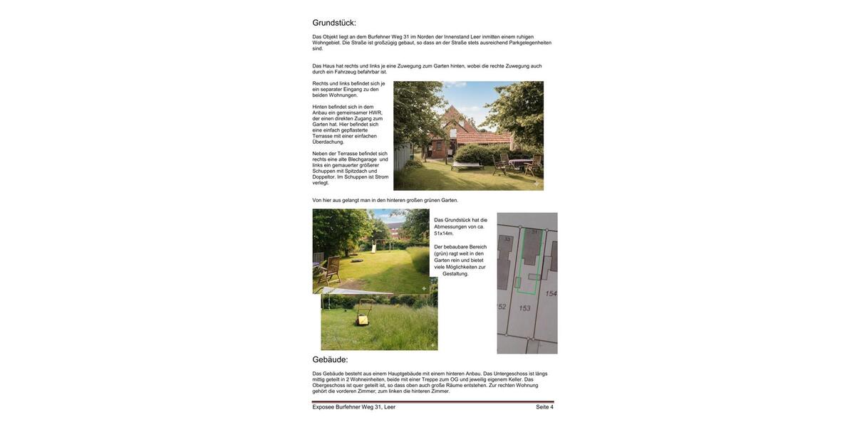 Mehrfamilienhaus, Wohnhaus Leer (Ostfriesland) - 8 Zimmer, 160 m&sup2;, 299.000&euro; | Angebot:26227422