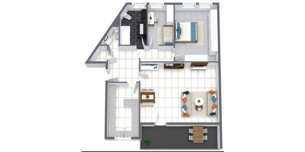 Etagenwohnung Troisdorf - 4 Zimmer, 99 m&sup2;, 269.000&euro; | Angebot:26673299